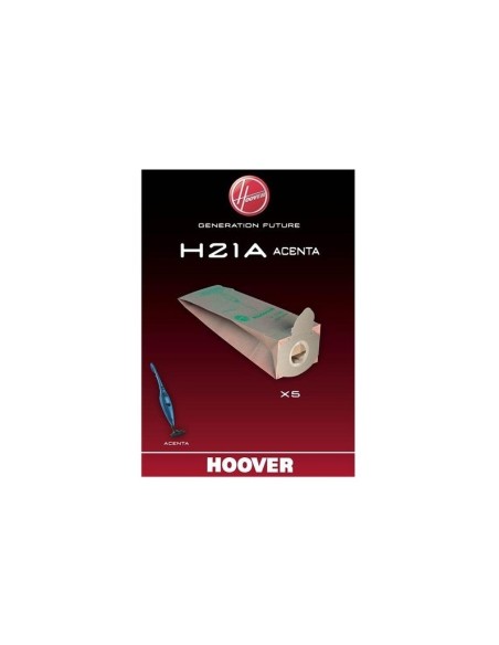 09173873 Sacchetto in carta H21A 5pz per aspirapolvere ACENTA Hoover