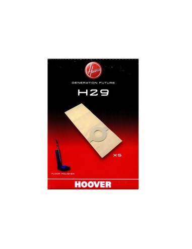 09178369 Sacchetto H29 confezione da 5pz per Lucidatrice Hoover