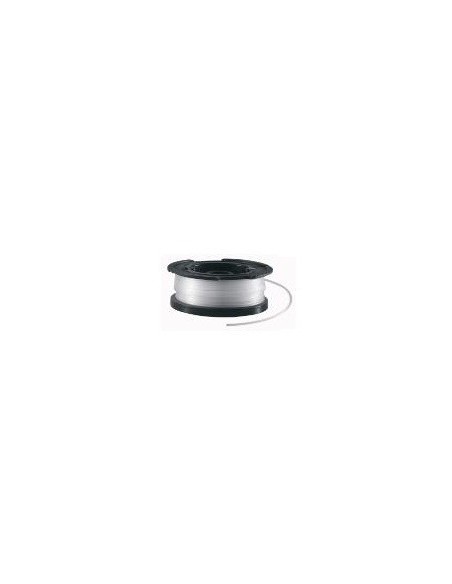 A6482-XJ Bobina rocchetto e filo nylon 10 mt 2 mm per tagliabordi tagliasiepi Black &amp; Decker