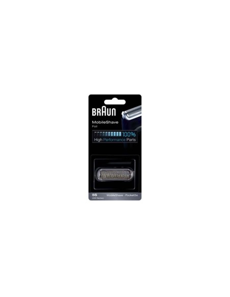 81416459 Gruppo radente lamina testina Braun rasoio 5S Silver - Grigio MobileShave serie 500 PocketGo