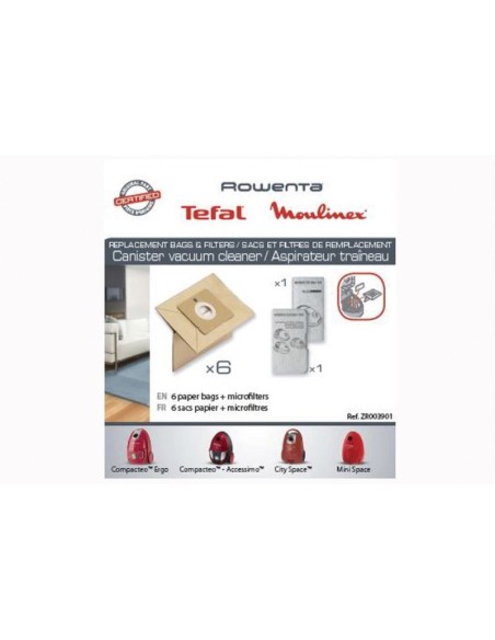 ZR003901 Sacchetti e fitri Moulinex Accessissimo