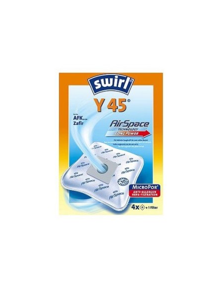 SP1705045 Sacchetti Swirl Y45 4 sacchetti + 1 filtro motore