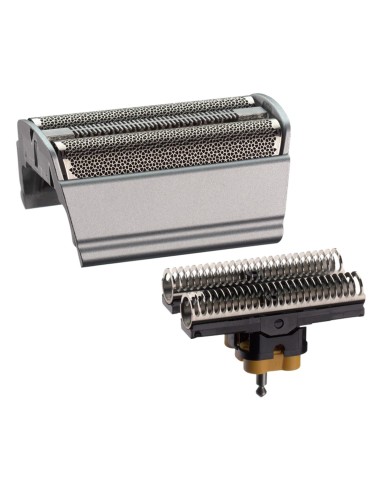 81387940 Gruppo radente lama coltello testina Braun Combi rasoio 31S Silver - Grigio Serie 3 5000/6000 Contour Flex XP Flex Inte