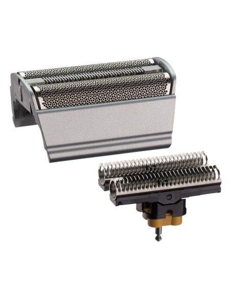 81387940 Gruppo radente lama coltello testina Braun Combi rasoio 31S Silver - Grigio Serie 3 5000/6000 Contour Flex XP Flex Inte