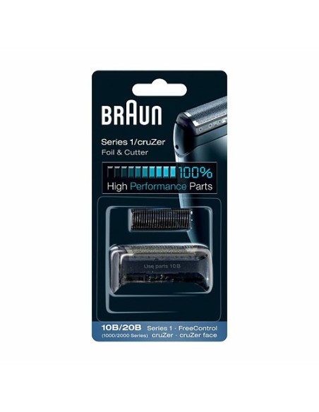 81695826 Gruppo radente lama coltello testina Braun Combi rasoio 10B/20B Black - Nero Serie 1 CruZer Face FreeControl