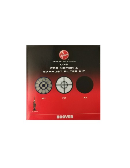 35601691 Kit filtri U75 Hoover Velocity