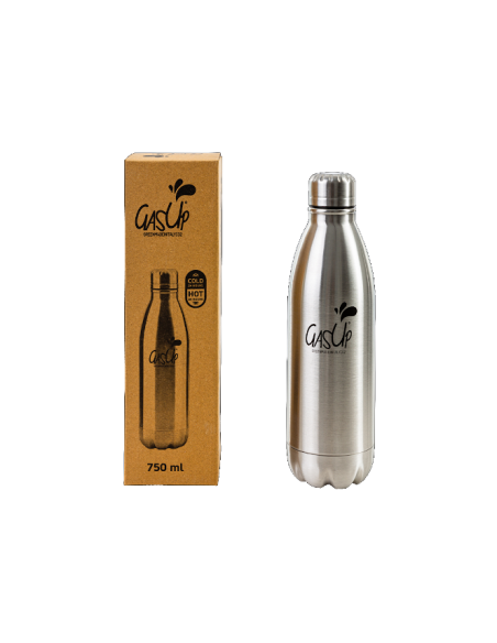 RNRAC0030 Borraccia ThermoSteel 750 ml GasUp isolata in acciaio inossidabile