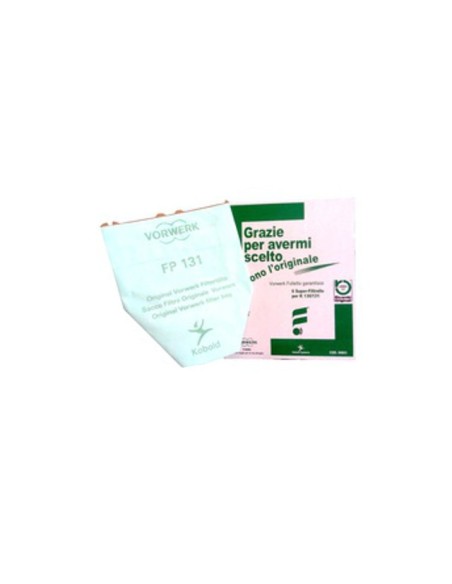 43728 Sacchetti superfiltrello VK130 VK131 Folletto