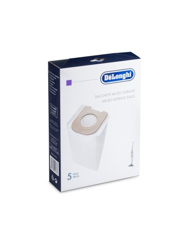 5519211361 Sacchetti set DLSF003 Dust Bag DL XL130.21 confezione da 5pz Delonghi