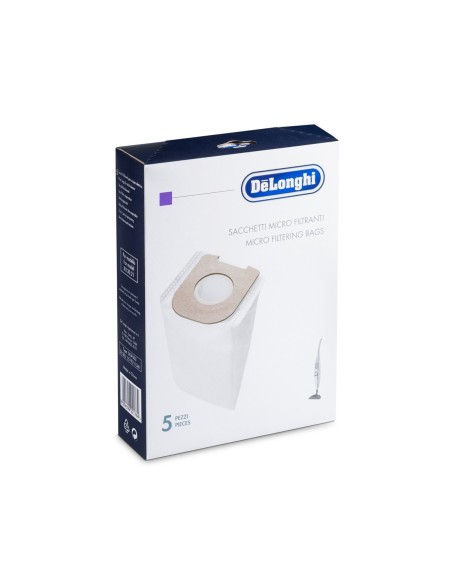 5519211361 Sacchetti set DLSF003 Dust Bag DL XL130.21 confezione da 5pz Delonghi