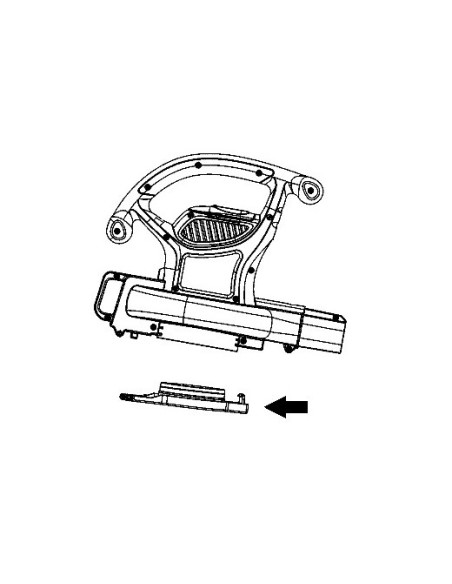 1004697-20 Coperchio ventola soffiatore Black Decker