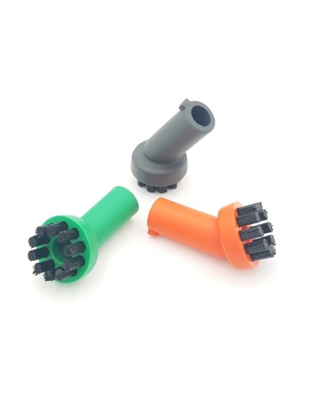 PAEU0085 3 Spazzolini colorati per PVEU005 Professional PGEU0001 Vaporettino Polti