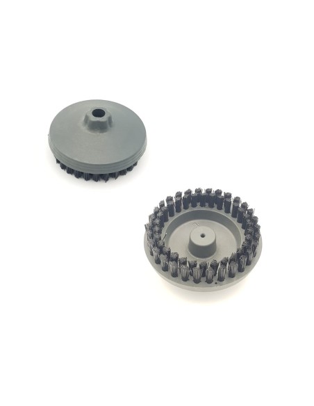 TP000308 Spazzola rotonda con setole e ugello 8 cm vaporetto Mondial Vap Special Polti