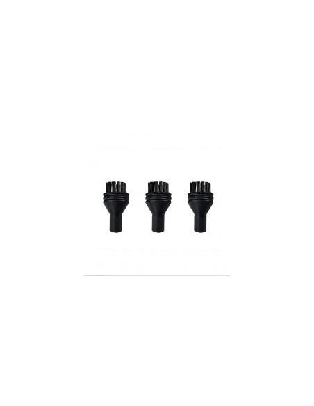 PAEU0216 Kit 3 Spazzolini setola nylon Vaporetto Smart, Handy, GO, Pocket, Comfort, ONE, Xsteam, Diffusion, First, Lux Polti