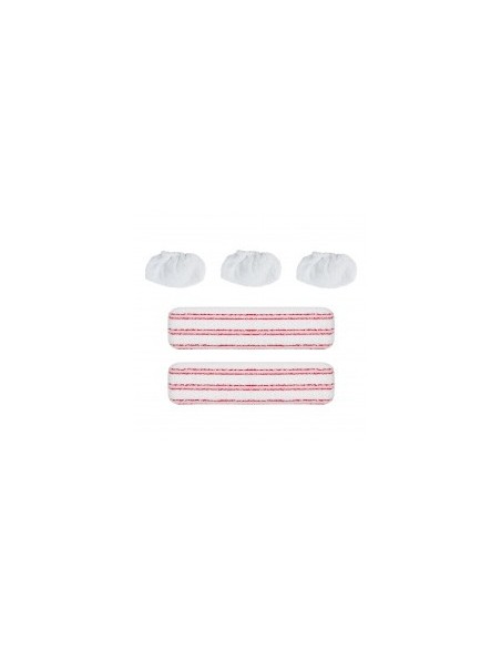 PAEU0324 Kit 2 panni + 3 cuffie Vaporetto serie Pro, serie Classic, Eco Pro Polti