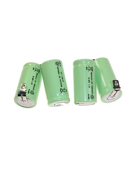 RS-AC3429 Batteria per aspirabriciole Extenso 4.8v Rowenta kit pacco 4 batterie