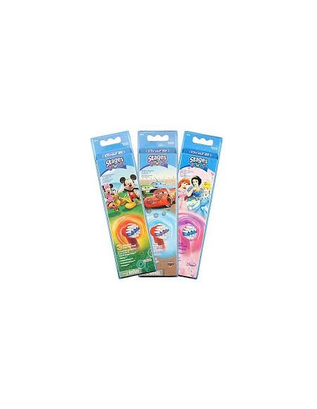 Oral B Testina di ricambio EB10-3 Kids per spazzolino elettrico ricaricabile conf. da 3pz