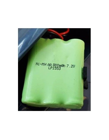 AT5186030900 Pacco batteria NI-MH 800mAh 7.2V per scopa elettrica cordless 2768 Ariete