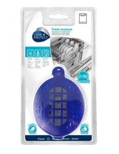 35601775 Deodorante Fresh Essence per lavastoviglie con olio essenziale agli agrumi confezione da 2pz per 100 cicli totali Care 