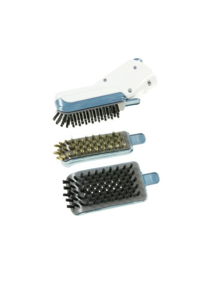 90603964 Kit 3x spazzola a getto di vapore per FSMH13101SM FSMH13151SM FSMH1321JMD FSMH16151 Black &amp; Decker