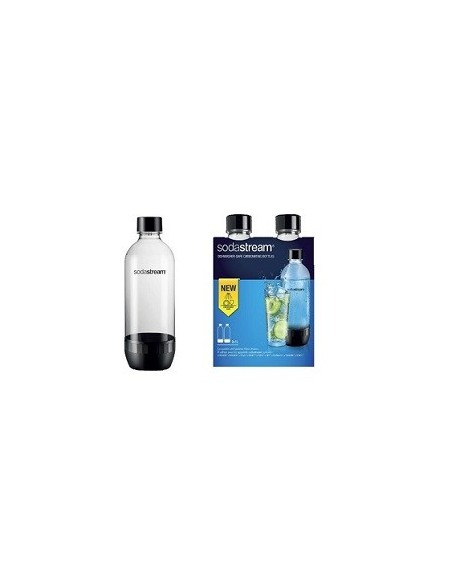 Bottiglia conf. da 2 compatibile per gasatore acqua GasUp tipo vecchio e Sodastream