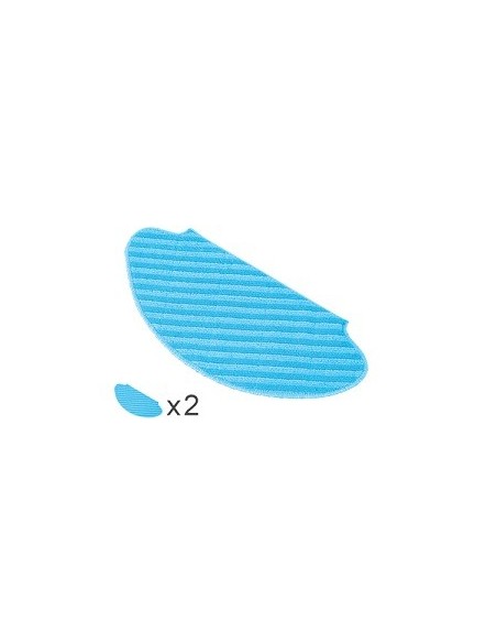 ZR690202 Panno in microfibra 2pz per aspirapolvere robot Smart Force Essential Rowenta