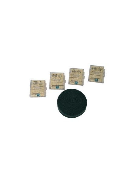 ZR850001 Cartuccia filtrante 4pz + 1 filtro per scopa a vapore Clean &amp; Steam Multi Rowenta