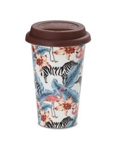 5513284511 Tazza Mug Termica Animals in ceramica con coperchio in silicone 300ml DLSC067 De Longhi 2