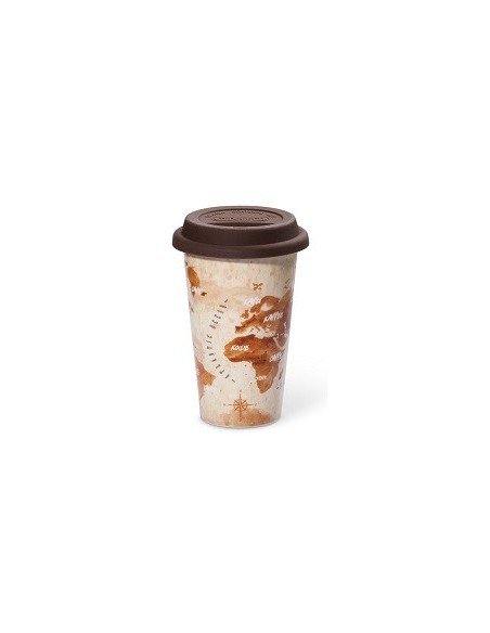5513281031 Tazza Mug Termica Adventurer in ceramica con coperchio in silicone 300ml DLSC056 De Longhi