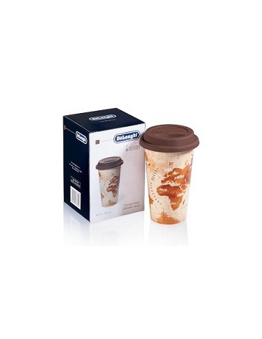 5513281031 Tazza Mug Termica Adventurer in ceramica con coperchio in silicone 300ml DLSC056 De Longhi
