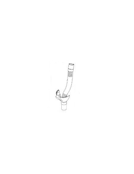 48025891 Tubo Innesto spazzola per scopa elettrica SYNUA PLUS Hoover