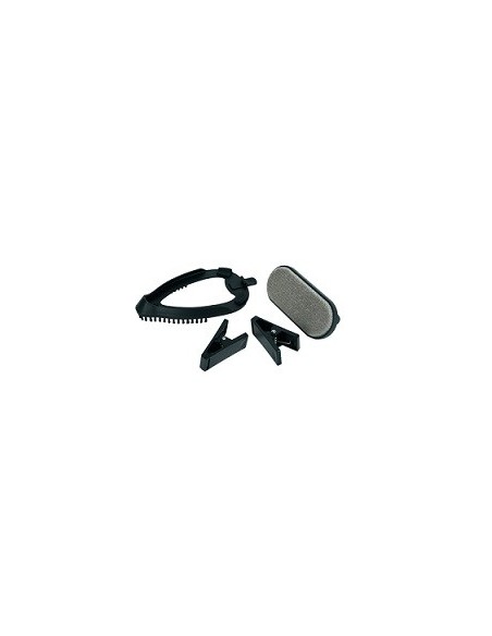 CS-41960123 Kit accessori: spazzola per tessuti spessi e gruccia amovibile, per Stiratore verticale Ixeo QR102 e Power QR202 Row