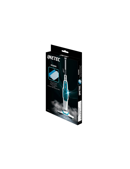 8166 Kit ricambio 2 panno in microfibra per pavimenti + 2 panno per tappeti per scopa a vapore Master Vapor Detegent SM03 Imetec
