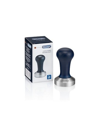 5513281931 De Longhi Pressino tamper caffè DLSC058 base di acciaio inox con manico di legno naturale