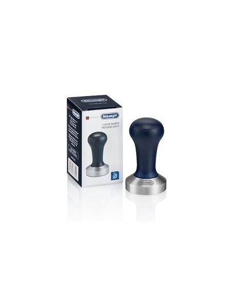 5513281931 De Longhi Pressino tamper caffè DLSC058 base di acciaio inox con manico di legno naturale
