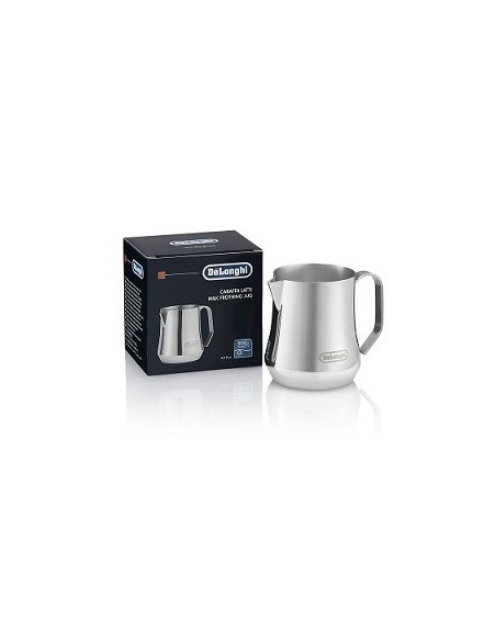 AS00000268 Caraffa bricco montalatte DLSC069 da 500ml in acciaio inox De Longhi