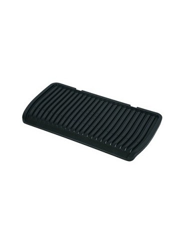 TS-01041600 Piastra superiore nera con rivestimento antiaderente per Optigrill + XL GC722 Rowenta