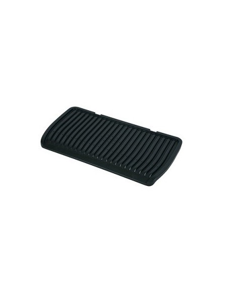 TS-01041600 Piastra superiore nera con rivestimento antiaderente per Optigrill + XL GC722 Rowenta