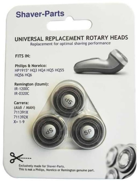 F587619 Testine compatibili per rasoio elettrico Philips 