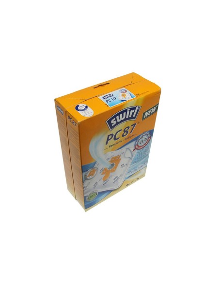 SP1704087 Sacchetti 4x + filtro per aspirapolvere Panasonic, Swirl