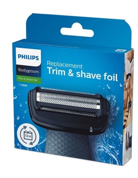 Testina di ricambio TT2000/43 lama rasatura rasoio Philips