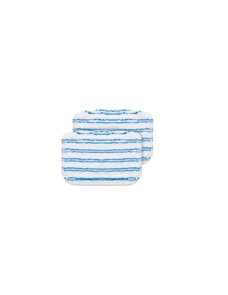 PAEU0394 Kit 2 panni per pavimenti in microfibra per Vaporetto Style SV660 SV650 SV620 SV610 Polti