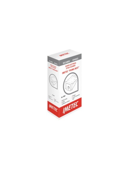 8561 Kit ricambio 10 Sacchetti + 1 Filtro pre motore per scopa elettica Piuma Imetec