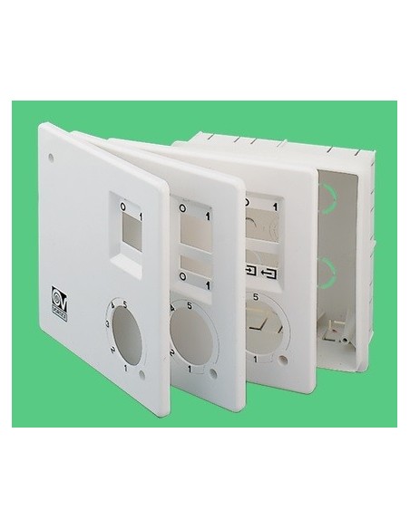 22489 Kit SCBRR5/5L/M Vortice per installazione ad incasso gruppi di comando SCRR5 e SCRRL5