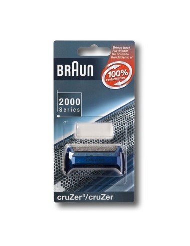 67091065 Gruppo radente lamina Braun rasoio Cruzer Serie 2000 Blu