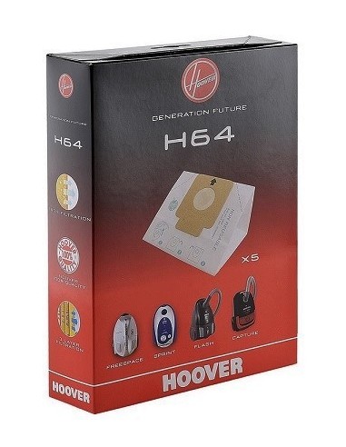 35600637 Sacchetti H64 per aspirapolvere Freespace, Sprint, Flash, Capture, Hoover