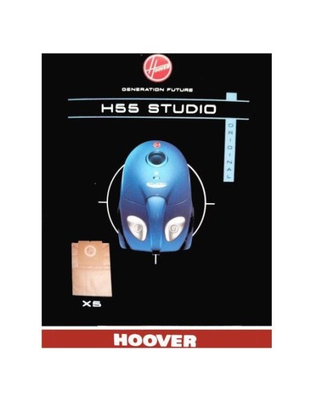 Sacchetto carta H55 per aspirapolvere STUDIO Hoover