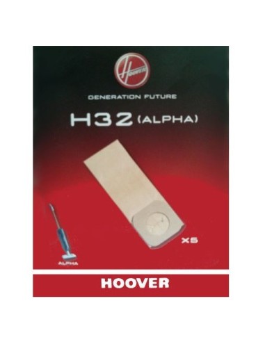 09176629 Sacchetto in carta H32 per aspirapolvere ALPHA Hoover