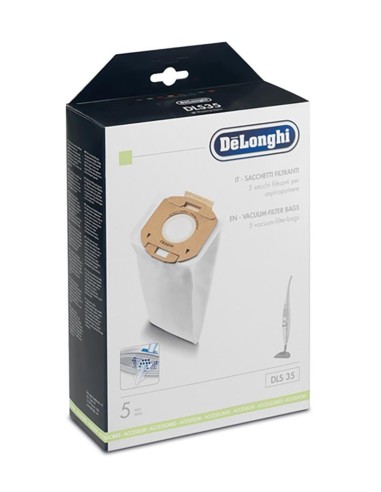 Sacchetti DLS35 per scopa elettrica Colombina De Longhi