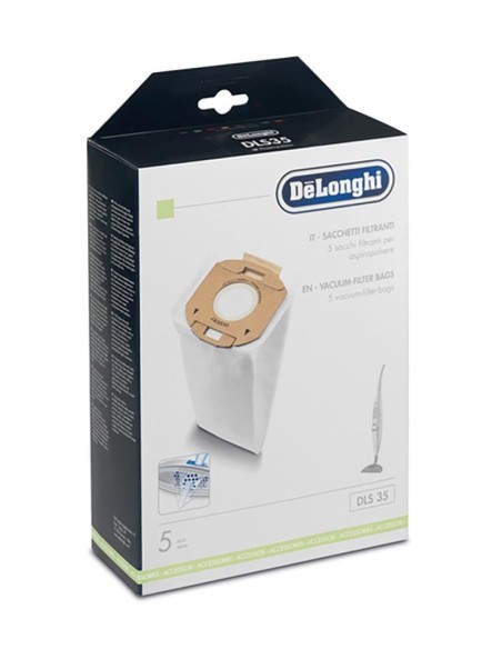 Sacchetti DLS35 per scopa elettrica Colombina De Longhi